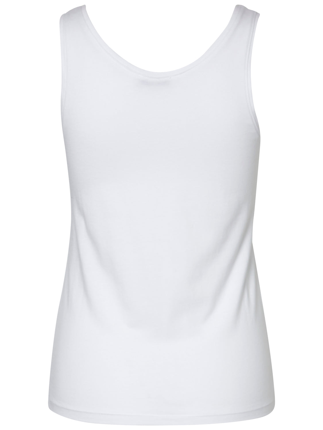 PCSIRENE Tank Top - Bright White